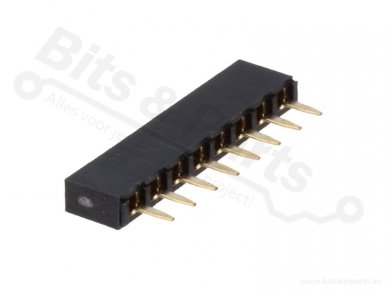 Headerpin socket female 1x8 pins